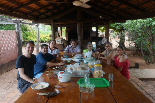 Snapshots from the on-site visit to our climate-forestry project Forestal Río Aquidabán in Paraguay