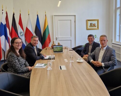 Honored to meet His Excellency, Paraguayan Ambassador Ramón Fernando Acosta Díaz, in Berlin.